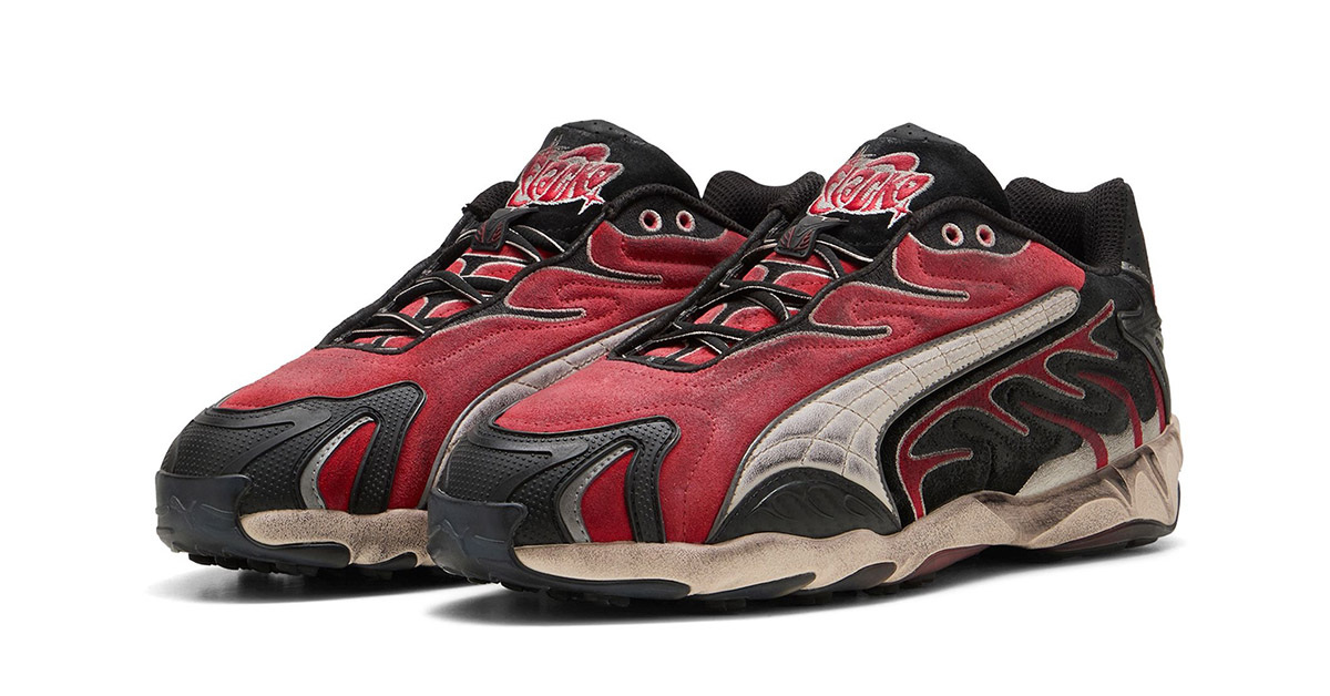 A$AP Rocky and PUMA release the Inhale 'Distressed' in Black